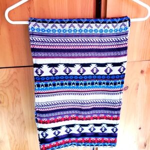 Topshop Colourful Fair Isle Infinity scarf